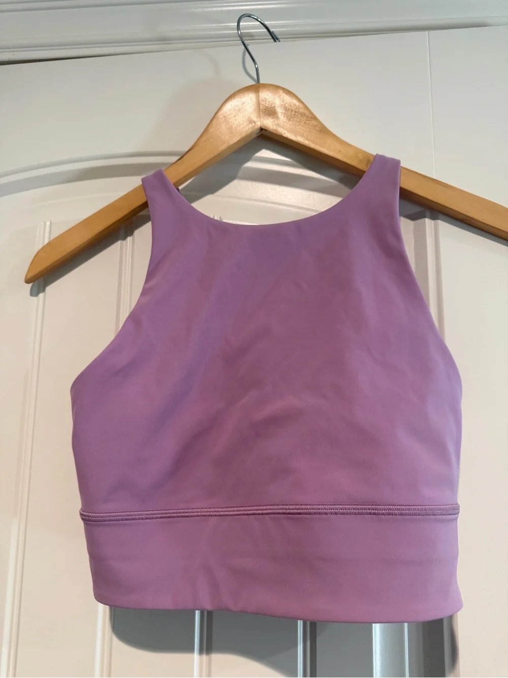 Lot of 4 size 8 sports bras Lululemon (2), Buff bunny and Puma